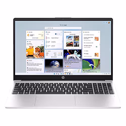 Notebook HP 255 G10 15.6" AMD Ryzen 5-7520U 512GB SSD 16GB RAM - Prata
