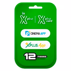 Cartão de Ativação in Xplus Card IPTV Xplus App + Cinema App - 12 meses
